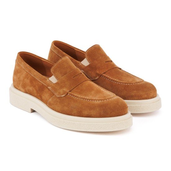 ART875 – Ανδρικό Suede Loafer | Ταμπά