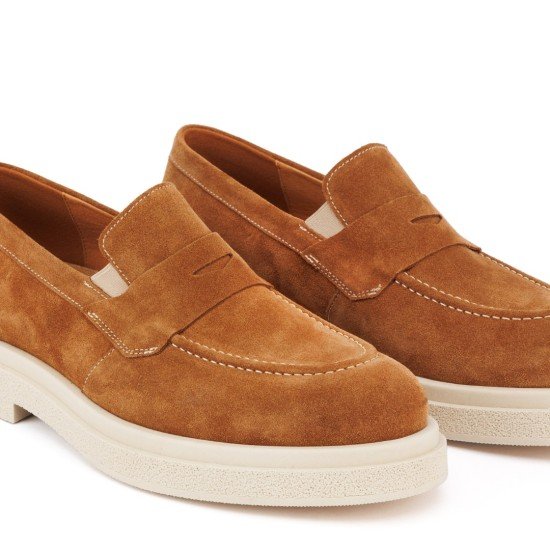 ART875 – Ανδρικό Suede Loafer | Ταμπά
