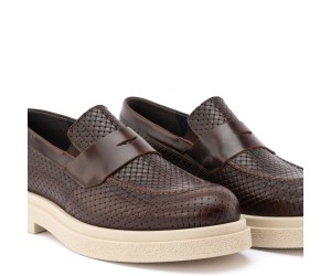 Ανδρικό Loafer Καφέ ART879