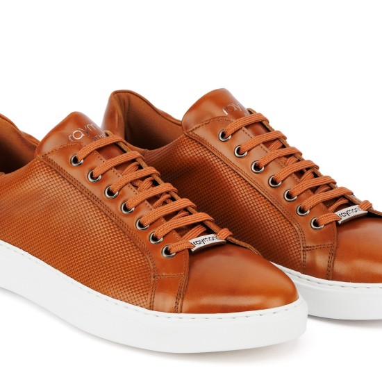 ART910 – Ανδρικό Δερμάτινο Sneaker | Ταμπά