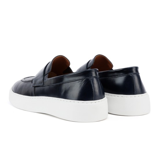 ART912 – Ανδρικό Penny Loafer Wide Fit | Μπλε