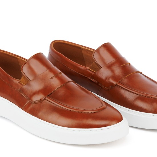 ART912 – Ανδρικό Penny Loafer Wide Fit | Ταμπά