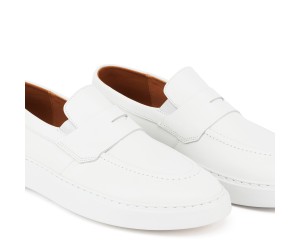 ART912 – Ανδρικό Penny Loafer Wide Fit | Λευκό