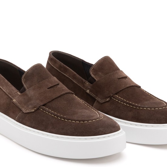 ART913 – Ανδρικό Casual Loafer Καστόρι | Καφέ