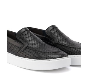 ART914 – Ανδρικό Casual Luxury Loafer | Μαύρο