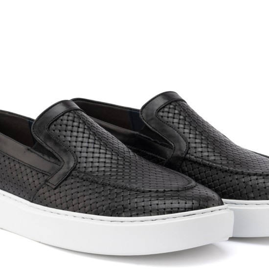 ART914 – Ανδρικό Casual Luxury Loafer | Μαύρο