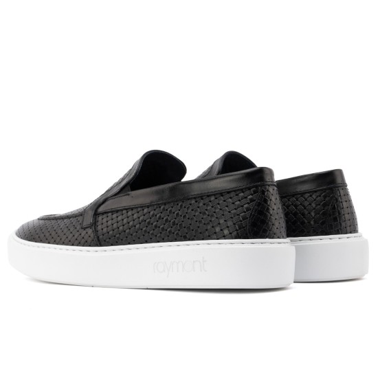 ART914 – Ανδρικό Casual Luxury Loafer | Μαύρο