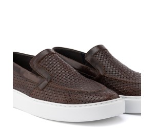 ART914 – Ανδρικό Casual Luxury Loafer | Καφέ