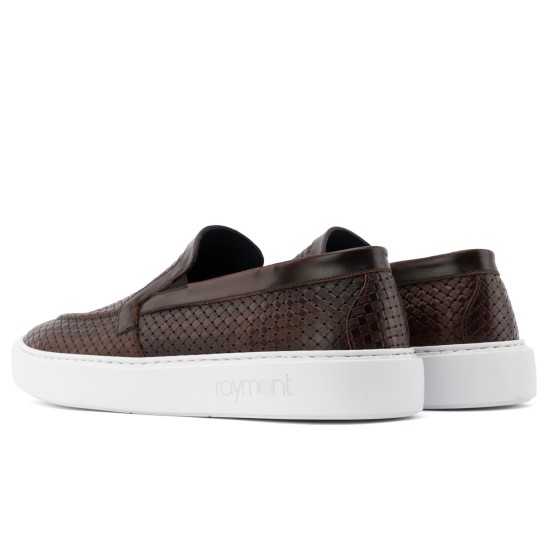 ART914 – Ανδρικό Casual Luxury Loafer | Καφέ