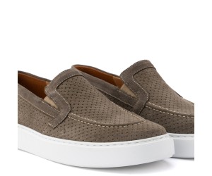 ART915 – Ανδρικό Suede Loafer EVA | Fango