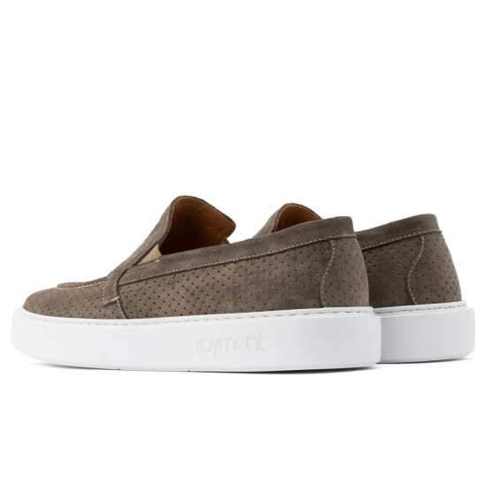 ART915 – Ανδρικό Suede Loafer EVA | Fango
