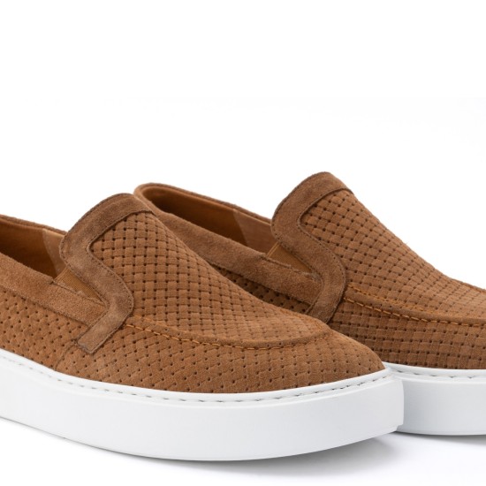 ART915 – Ανδρικό Suede Loafer EVA | Ταμπά