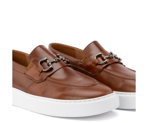 ART916 – Ανδρικό Premium Loafer με Μεταλλικό Διακοσμητικό | Ταμπά