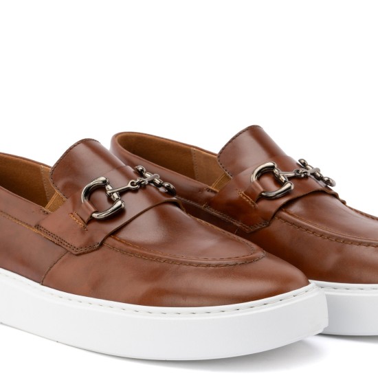 ART916 – Ανδρικό Premium Loafer με Μεταλλικό Διακοσμητικό | Ταμπά