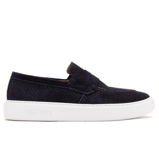 ART917 – Ανδρικό Premium Suede Loafer | Μπλε