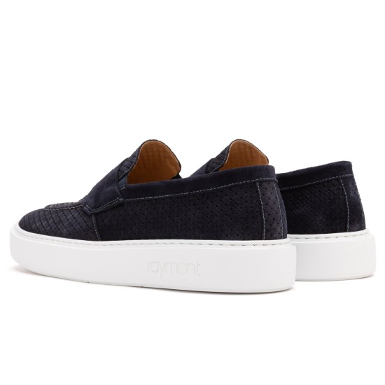 ART917 – Ανδρικό Premium Suede Loafer | Μπλε