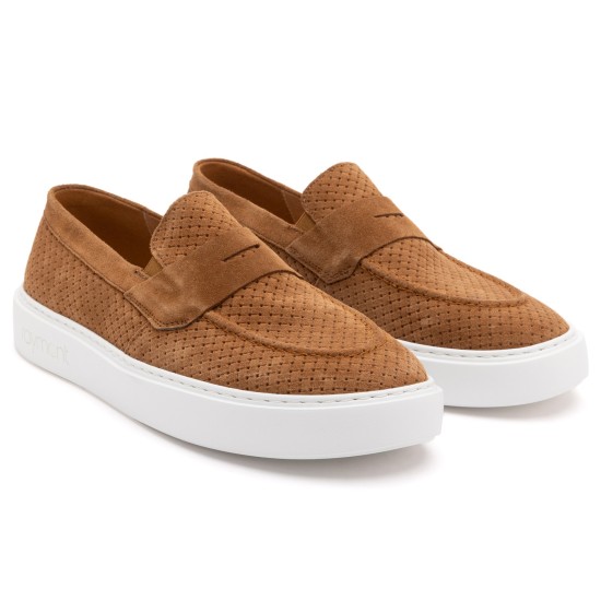 ART917 – Ανδρικό Premium Suede Loafer | Ταμπά