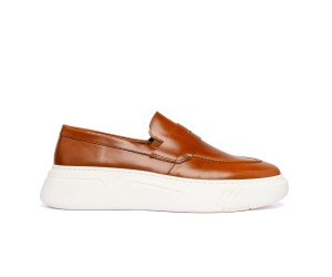 Δερμάτινο Ανδρικό Penny Loafer ART 923 Ταμπά
