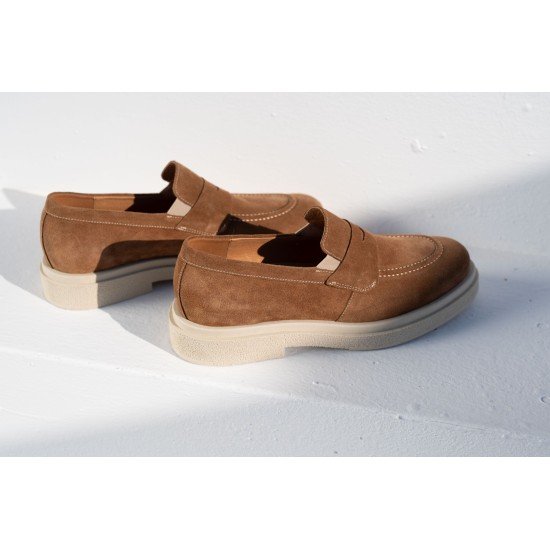 ART875 – Ανδρικό Suede Loafer | Ταμπά