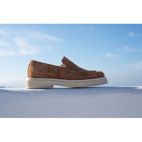 ART875 – Ανδρικό Suede Loafer | Ταμπά