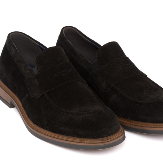 Ανδρικό Loafer Καστόρι Μαύρο ART834