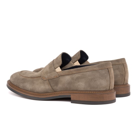 ART834 - Ανδρικό Loafer Καστόρι Fango
