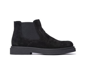 Men’s Chelsea Boot Suede Black ART881