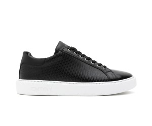 ART910 – Ανδρικό Δερμάτινο Sneaker | Μαύρο