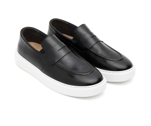 ART912 – Ανδρικό Penny Loafer Wide Fit | Μαύρο
