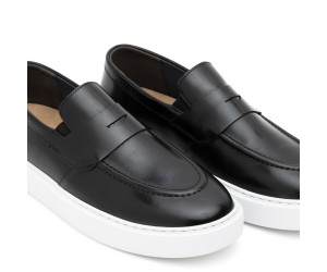 ART912 – Ανδρικό Penny Loafer Wide Fit | Μαύρο
