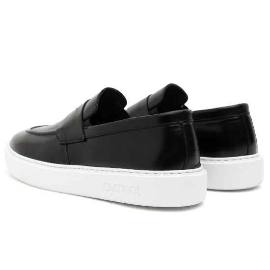 ART912 – Ανδρικό Penny Loafer Wide Fit | Μαύρο