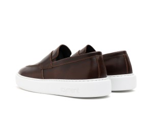 ART912 – Ανδρικό Penny Loafer Wide Fit | Καφέ