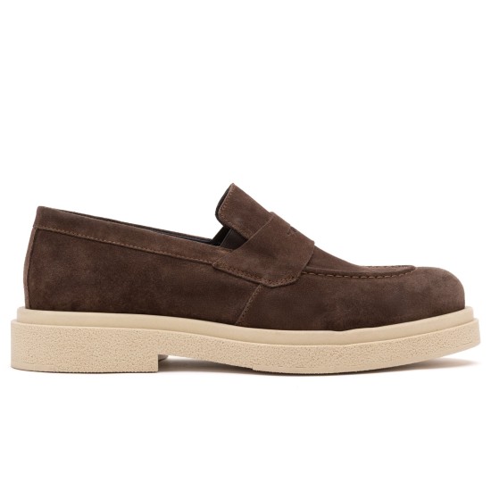 ART875 – Ανδρικό Suede Loafer | Καφέ