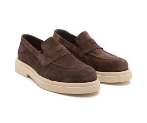 ART875 – Ανδρικό Suede Loafer | Καφέ