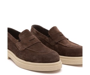 ART875 – Ανδρικό Suede Loafer | Καφέ