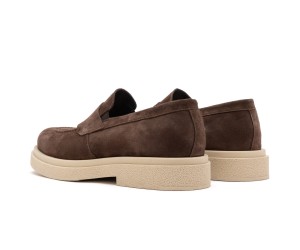 ART875 – Ανδρικό Suede Loafer | Καφέ