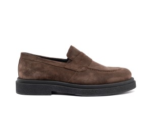 ART883 – Ανδρικό Suede Penny Loafer | Καφέ