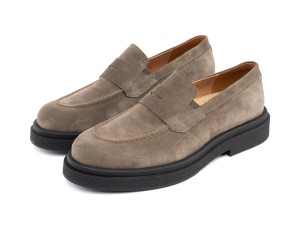 ART883 – Ανδρικό Suede Penny Loafer | Fango