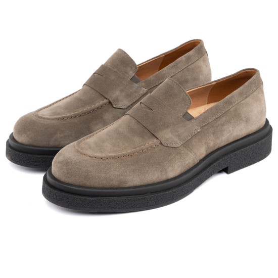 ART883 – Ανδρικό Suede Penny Loafer | Fango