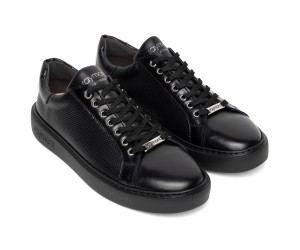 ART918 – Luxury Leather Casual Sneaker | Μαύρο