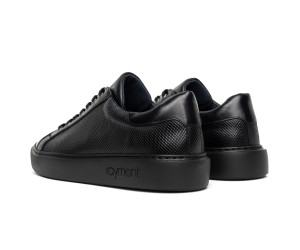 ART918 – Luxury Leather Casual Sneaker | Μαύρο