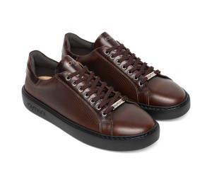 ART918 – Luxury Leather Casual Sneaker | Καφέ