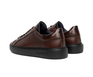 ART918 – Luxury Leather Casual Sneaker | Καφέ